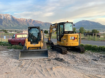 CAT skid steer and mini excavator in Lehi UT